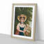 Woman with Basket of Eggs by Henri Rousseau - Picture Frame Painting-62805023-62805028