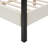 Casondra Upholstered Metal Canopy Bed