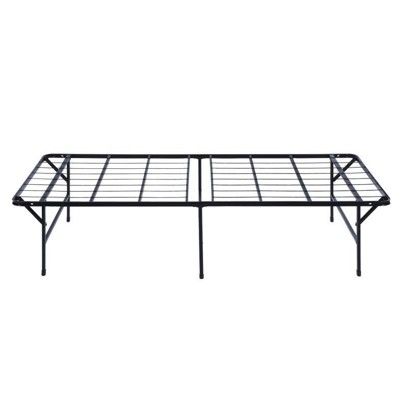 Rubino Steel Folding Bed, Easy Assembly & Storage, Underbed Clearance, No Box Spring Needed, Full, 16