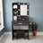 Makeup Vanity Table With LED Mirror And Stool-1265760558-1265760552