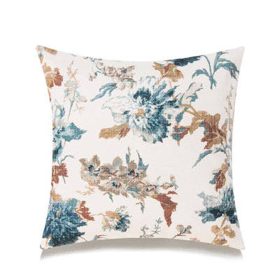 Michael Penney Floral Throw Pillow