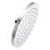 8" Modern Round Rainfall Shower Head 1.8 GPM