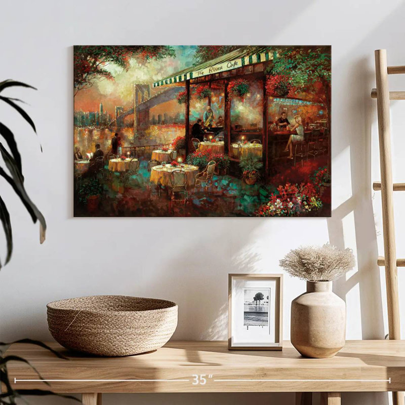 Yarlin The River Cafe, 16" H x 24" W