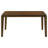 Warren Dark Brown Rectangular Dining Table