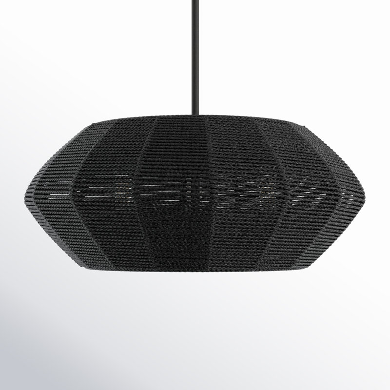 Ariza 3 - Light Steel Dimmable Kitchen Island Geometric Chandelier, Black, Black