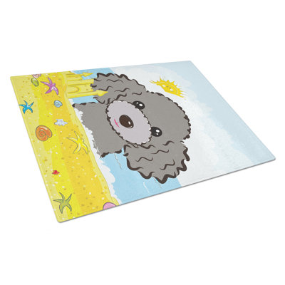 Planche à découper en verre trempé d’été caroline