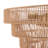 Caytlen 8-Light Dimmable Hand-Woven Rattan Tiered Chandelier-1461105807