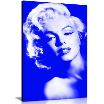 Marilyn Monroe Print - Wrapped Canvas Print