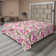 Ambesonne, drap plat floral pivoines, art botanique printanier