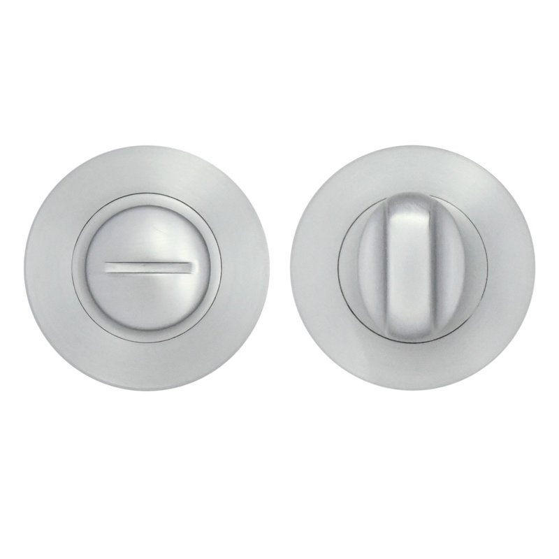 Turn And Release Rose, Satin Chrome