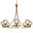 Elisabette 8 - Light Large Dimmable Wagon Wheel Chandelier