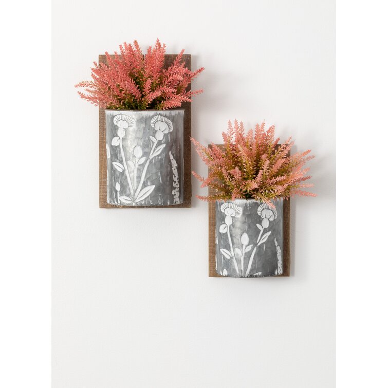 Retford Wall Organizer with Wall Baskets Laurel Foundry Modern Farmhouse