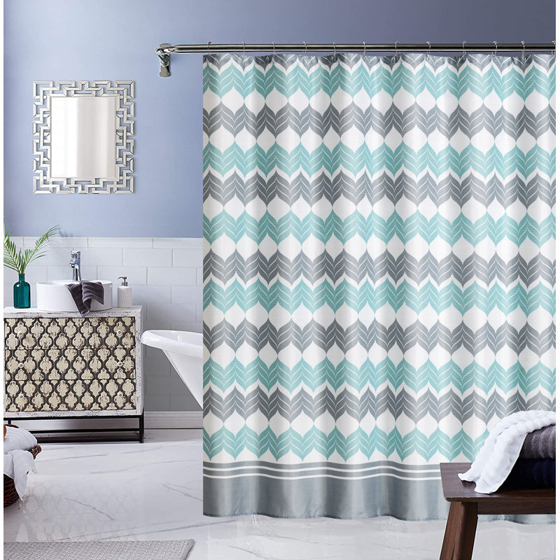 Chevron Shower Curtain