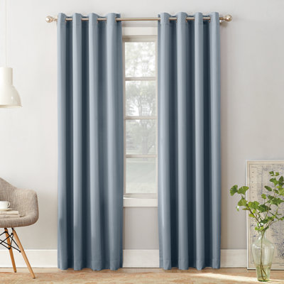 Thermal Energy Saving Grommet Curtain Panel - Basics by Wayfair™