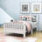 Wooden Platform Bed With Headboard-1967529135-1967529134