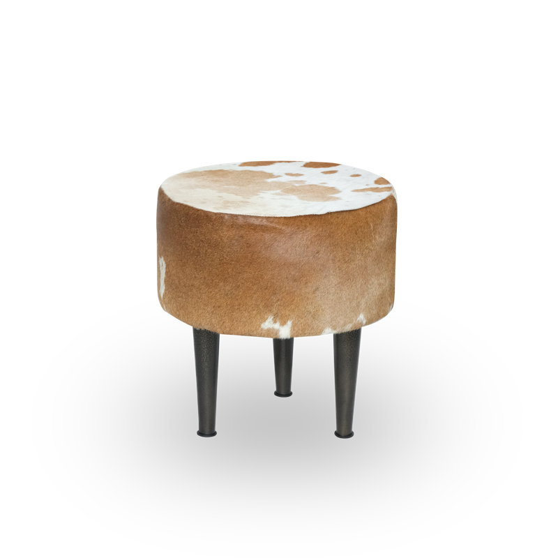 Trois piédestal brun et blanc, Brown