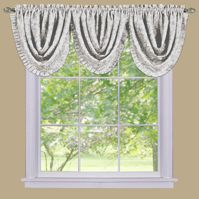 Beauvale Damask Balloon Window Valance