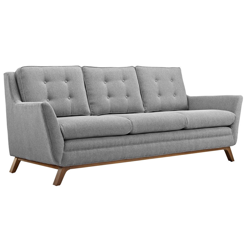 Canapé en tissu Modway Beguile, Gris espoir