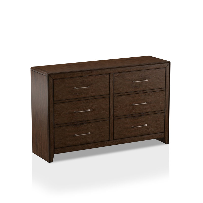 Commode double 6 tiroirs avec miroir Midtown