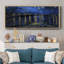 Over the Rhane - Reproduction sur toile avec cadre flottant-331535042-331535054