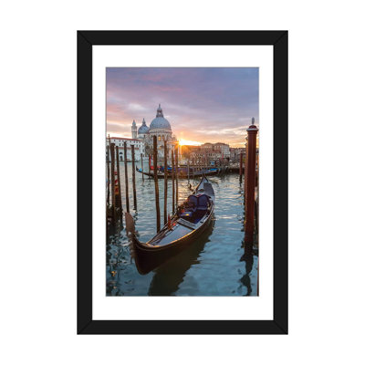 " Gondola At Sunset, Venice " by Matteo Colombo
