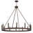 Madalyn 12 - Light Candle Style Wagon Wheel Chandelier-205857903