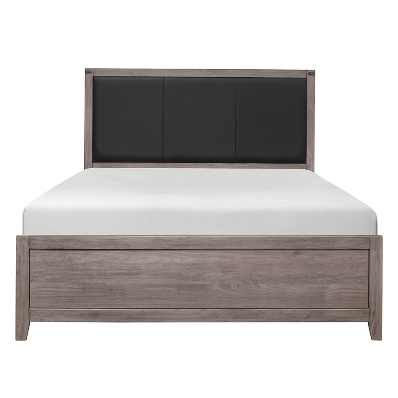 Hooksett Vegan Leather Standard Bed, Queen