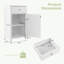 Amiia Freestanding Bathroom Cabinet