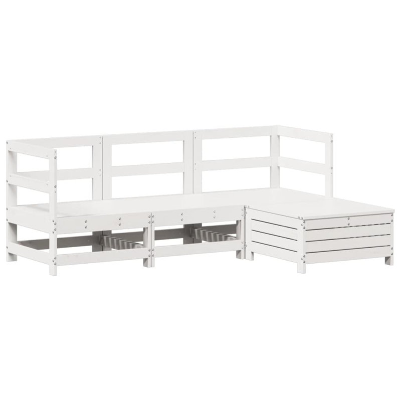 62cm Wide L-Shaped Patio Sectional