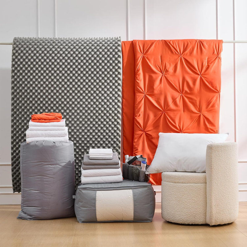 DormCo Packs Ultimate College Freshman Dorm Bedding Bundle
