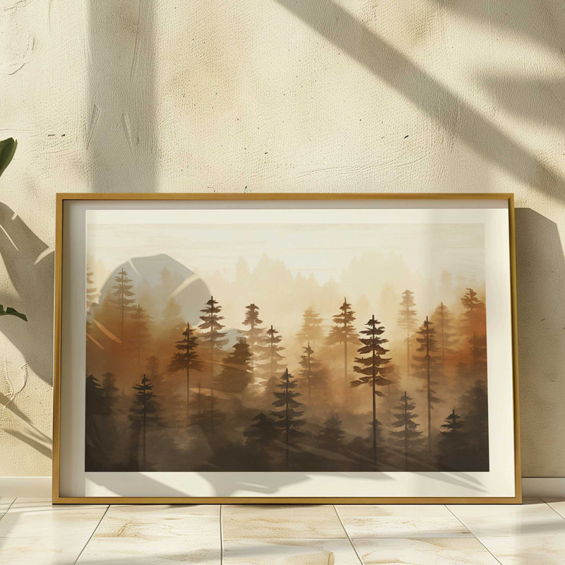 «Golden Mist Woodland», Érable brut, H 17,25 po x l 21,25 po