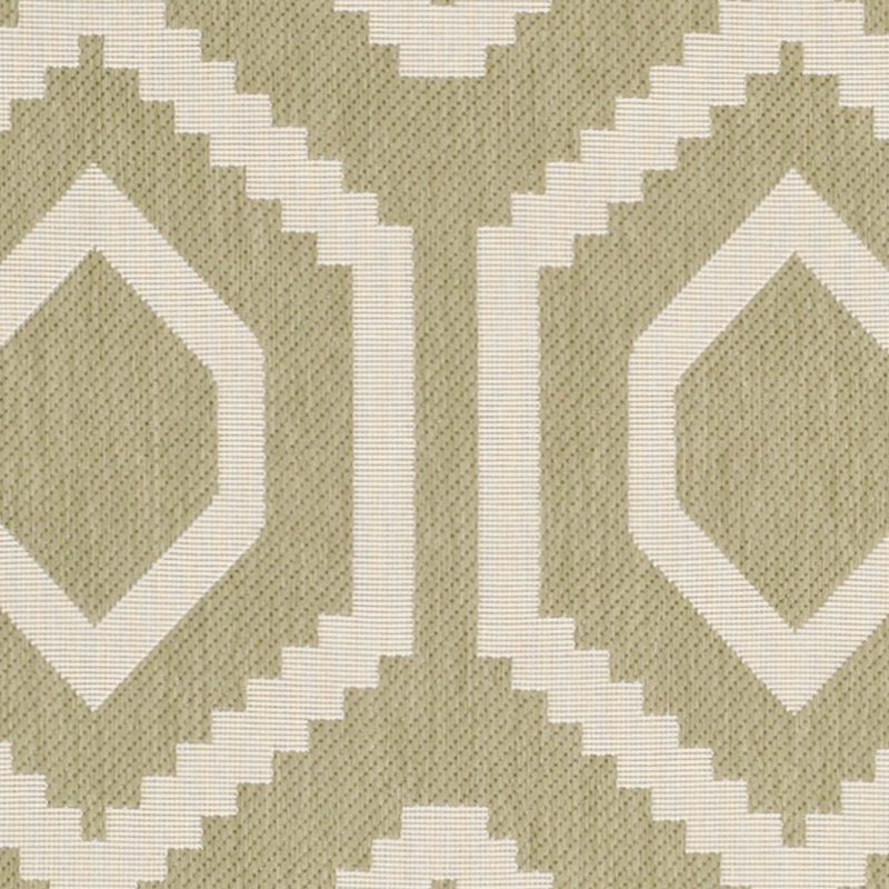Tapis à motif géométrique Deedrick, Rond 7 pi 1 po
