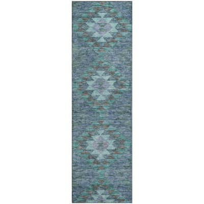 Premium Machine Washable Barry AMF1226 Global Rug