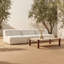Kaia Outdoor Coffee Table Dark Brown
