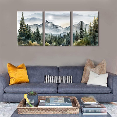 3 Piece Wrapped Canvas Print