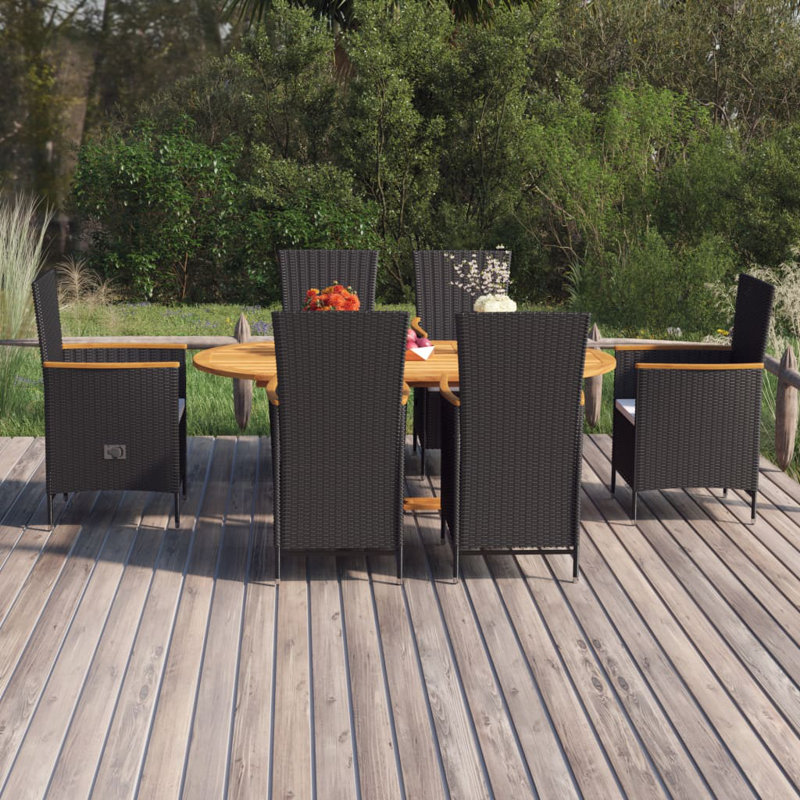 Kimbrell Oval 6 - Person Dining Set