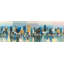 Manhattan Aqua by Luigi Florio - Wrapped Canvas Painting-1122992322