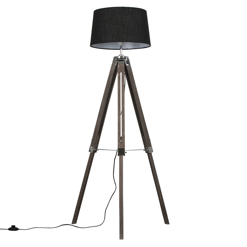Wilhelm 152cm Tripod Floor Lamp, Black, Included