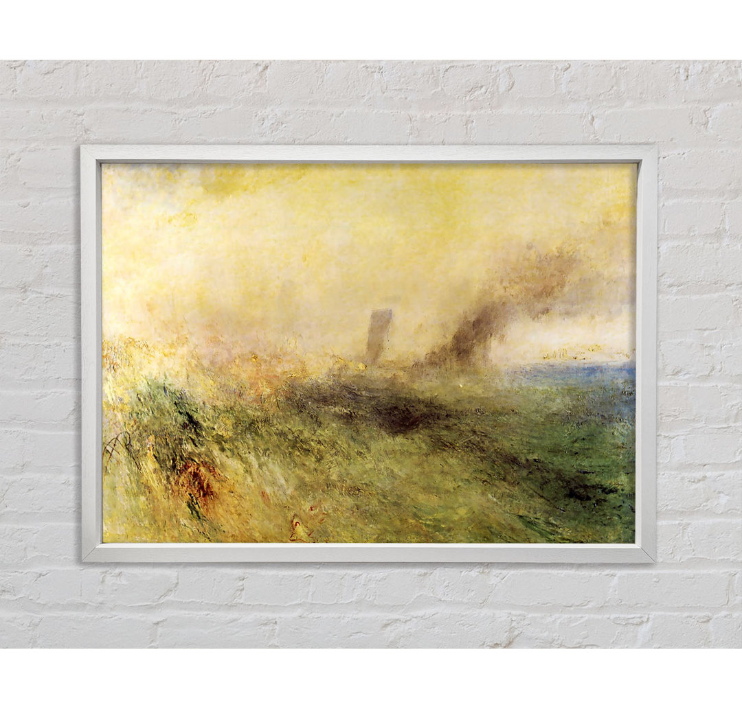 Joseph Mallord Turner Seascape Folkestone - Einzelbildrahmen Kunstdrucke auf Leinwand