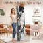 Cloison pliante 4 panneaux paravent en marbre blanc abstrait noir et vert-134502942-134502944
