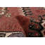 Tapis rouge anatolien fait à la main de conception unique 3 pi 5 po x 9 pi 9 po Konya