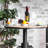Peres Round Metal Base Dining Table