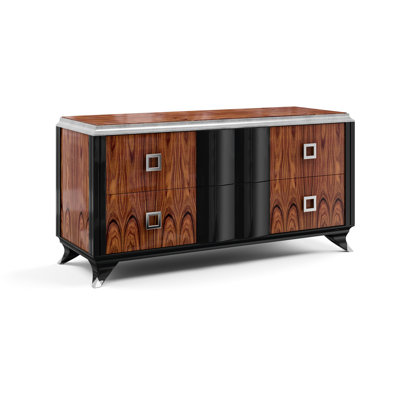 4 Drawer Double Dresser