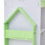 106cm H X 1cm W PVC Wood Plastic Board + Co-extruded Board + ABS No Subject Kids Bookcase