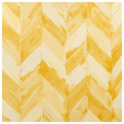 Yellow Chevron Pattern Wall Tapestry - Chevron Wall Decor
