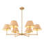  Lustre 6 lumières à la main Boho 