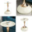 Petite table d'appoint ronde pour les petits espaces, table basse, petite table basse de salon-1050149741