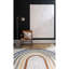 Tapis crème / jaune moderne lavable à la machine Sunny-70927225
