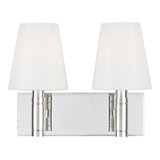 Éclairage pour salle de bain à intensité variable 2 lumières Avron par Thomas O'Brien