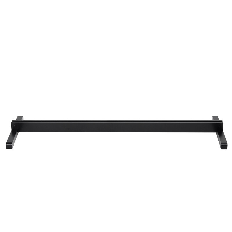 Support pour paravent, Noir, H 4 po x l 70,75 po x P 19,5 po